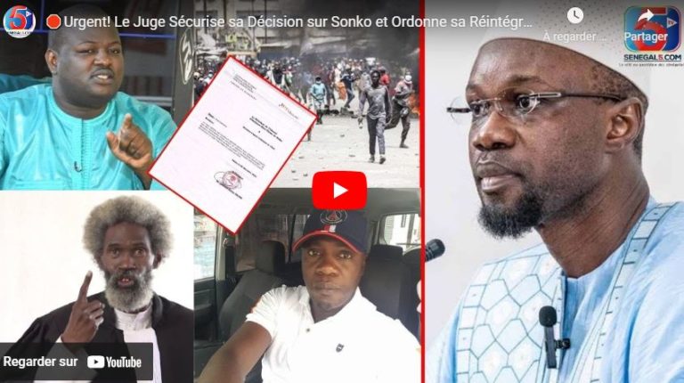 🛑Urgent! Le Juge Sécurise sa Décision sur Sonko et Ordonne sa Réintégration -Ayib Retourne DGE