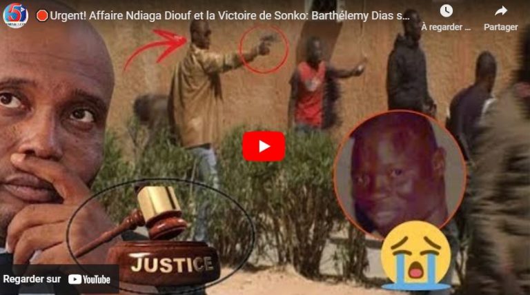 🛑Urgent! Affaire Ndiaga Diouf et la Victoire de Sonko: Barthélemy Dias se Prononce…
