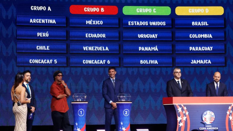 Copa América : le tirage complet des poules
