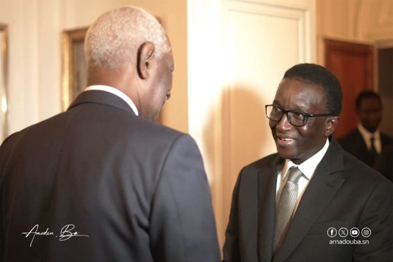 Amadou Ba rencontre le président Abdou Diouf ce lundi à Paris (Photos)