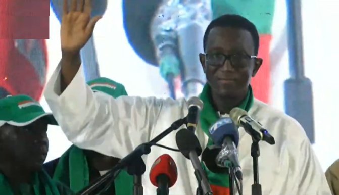 Amadou Bâ, candidat officiel du Parti Socialiste : Retrouvez l’intégralité de son discours !