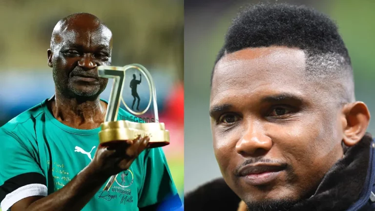 Cameroun : « Vous m’avez sauvé de la prison », l’hommage poignant de Samuel Eto’o à Roger Milla