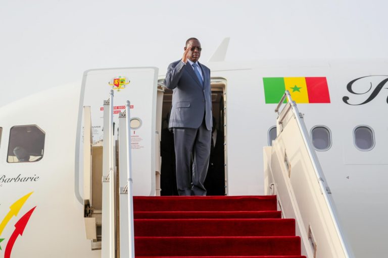Sommet Afrique-Italie : L’arrivée de Macky Sall à Rome (Photos)