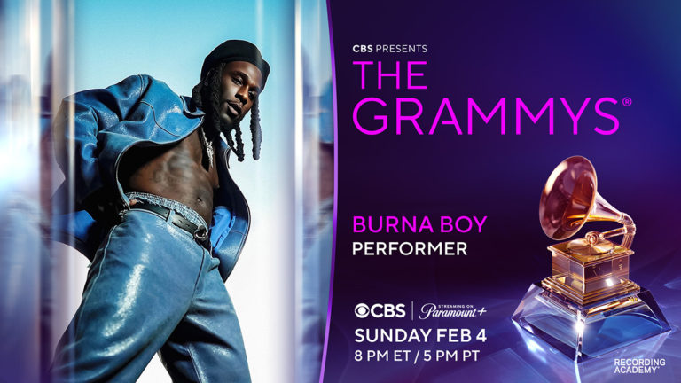 Grammys 2024 : Burna Boy sera le premier artiste à faire ceci