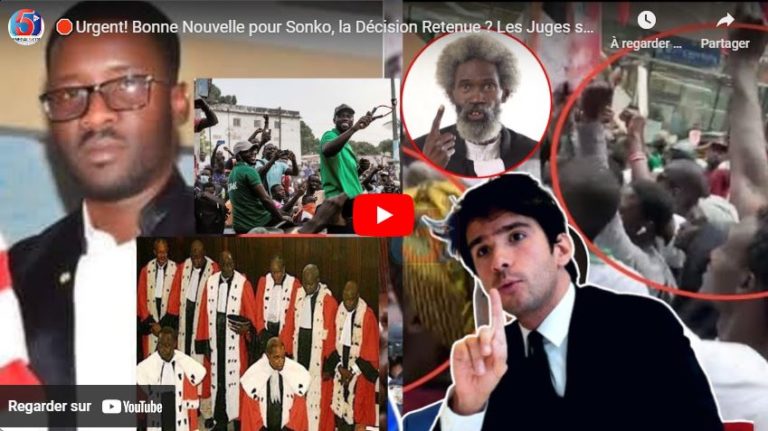 🛑Urgent! Bonne Nouvelle pour Sonko, la Décision Retenue ? Les Juges se Concertent: Dr Mbaye Cissé…