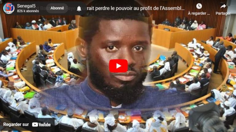 Comment Bassirou D.Faye pourrait perdre le pouvoir au profit de l’Assemblée Nationale: Talk Matinal