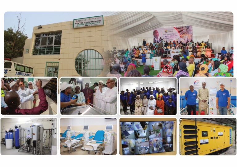 Liberté 6 : Inauguration du centre de dialyse réalisé par Carrefour Médical