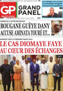 Une des journaux jeudi 25 janvier 2024