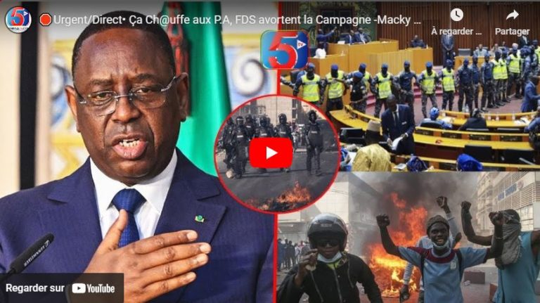 🛑Urgent/Direct• Ça Ch@uffe aux P.A, FDS avortent la Campagne -Macky ouvre le F€u…