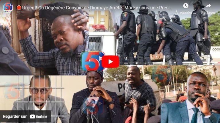 🛑Urgent! Ça Dégénère Convoie de Diomaye Arrêté -Macky sous une Pression Extrême -Cour Suprême