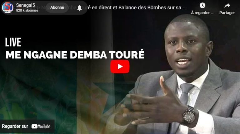 🛑Urgent• Ngagne Damba Touré en direct et Balance des B0mbes sur sa Probable arrestation