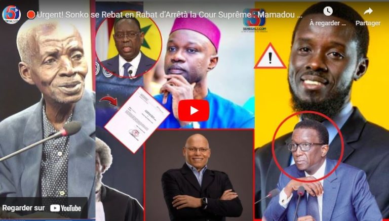 🛑Urgent! Sonko se Rebat en Rabat d’Arrêtà la Cour Suprême : Mamadou Sy Albert se prononce MID’infos