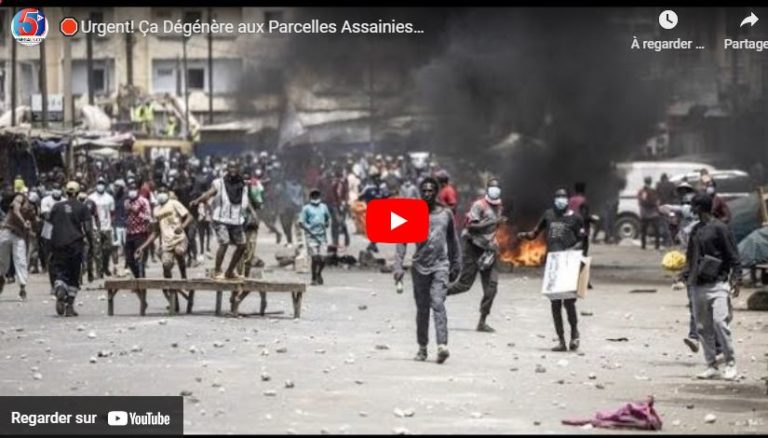 🛑Urgent! Ça Dégénère aux Parcelles Assainies…