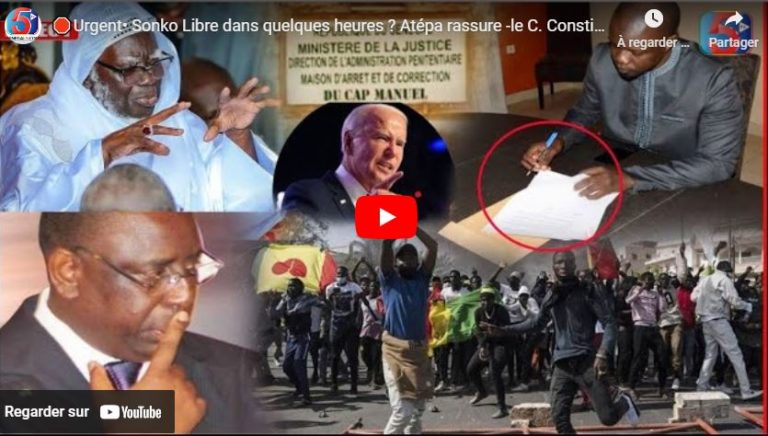 🛑Urgent• Sonko Libre dans quelques heures ? Atépa rassure -le C. Constitutionnel Decide, Macky ras