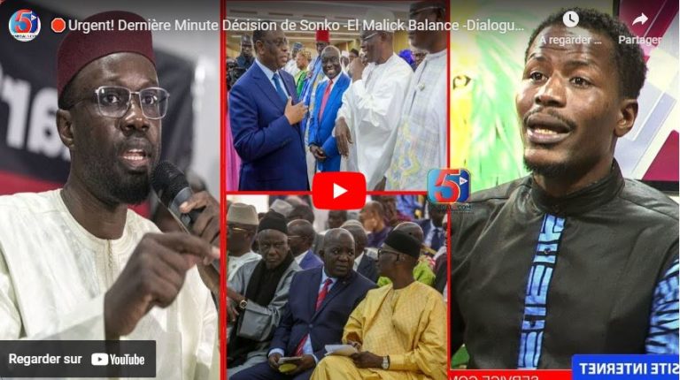 🛑Urgent! Dernière Minute Décision de Sonko -El Malick Balance -Dialogue interne: CHEIKH.O.T déballe