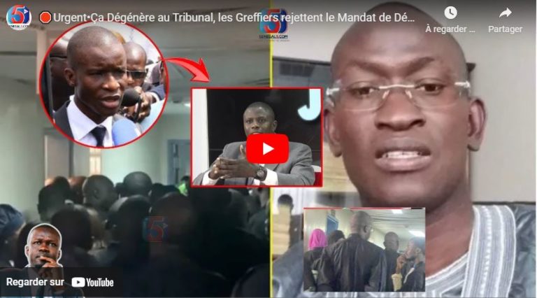 🛑Urgent•Ça Dégénère au Tribunal, les Greffiers rejettent le Mandat de Dépôt sur NDT -Atépa sur Sonko
