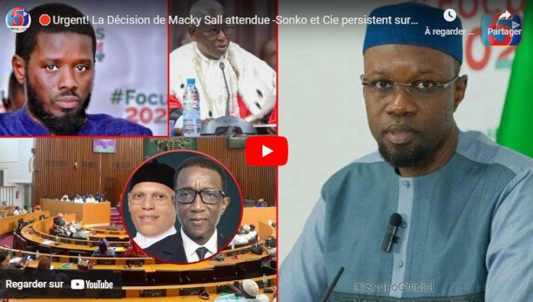 🛑Urgent! La Décision de Macky Sall attendue -Sonko et Cie persistent sur la Tenue des Élections ....