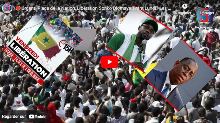 🛑Urgent! Place de la Nation, Libération Sonko Diomaye avant Lundi -Les Candidats disent non à Macky