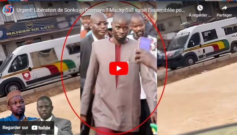Urgent! Libération de Sonko et Diomaye ? Macky Sall saisit l’assemblée pour pardonner