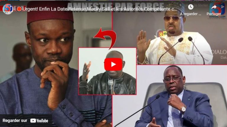 🛑Urgent! Enfin La Date Retenue,Macky Sall et les Autorités Compétente comptent Libérer ls Sénégalais