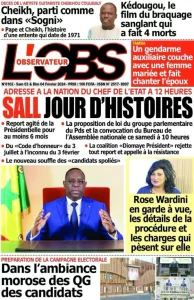La Une des Quotidiens Nationaux du 3 Février 2024