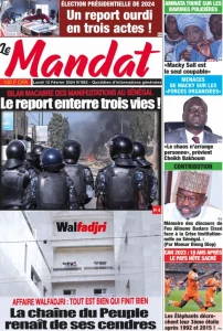 La Une des Quotidiens Nationaux du 12 Février 2024