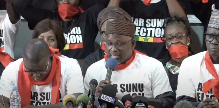 Aar Sunu Élection annonce une marche le 17 février