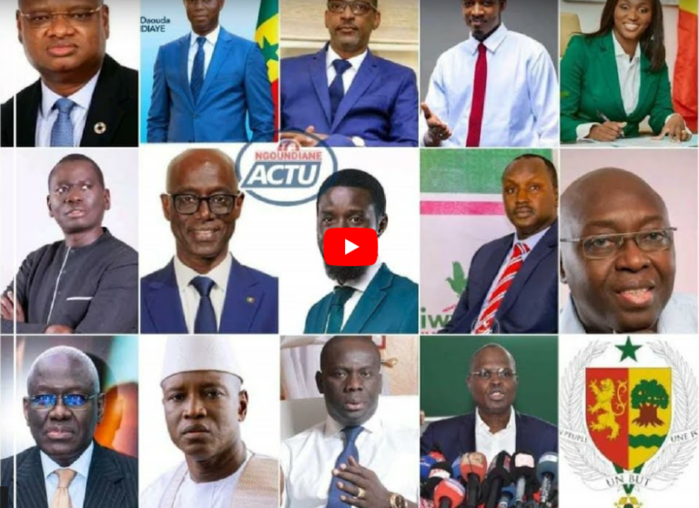 Les candidats retenus ‘F25’ refusent de participer au dialogue initié par le président Macky Sall