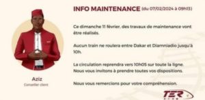La circulation du TER sera temporairement suspendue le dimanche 11 février