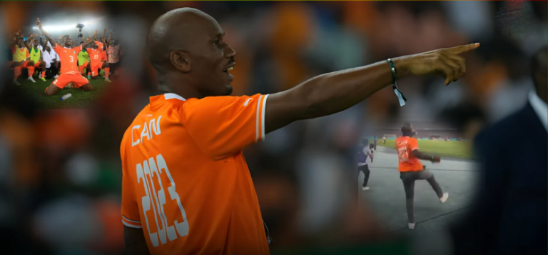 CAN 2023 : Drogba devient fou après la qualification des éléphants ( Vidéo ) !