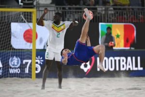 Mondial Beach Soccer 2024 : Les Lions craquent face au Japon et quittent la compétition (4-6)