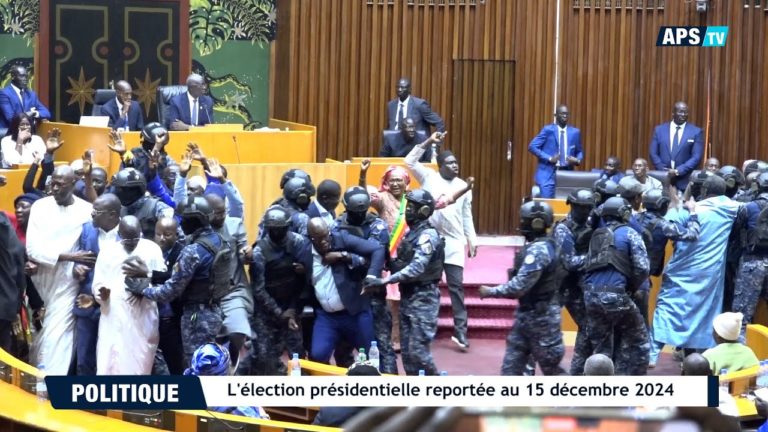 PRÉSIDENTIELLE 2024: Le scrutin renvoyé au 15 décembre 2024