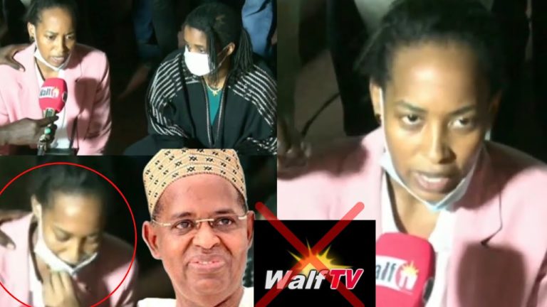 Retrait de la licence de Walf : Salma Niass, la fille de Sidy Lamine Niass parle