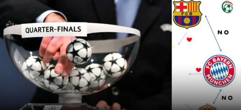 Ligue des Champions : PSG, Barça, Real Madrid, City… Le calendrier complet des Quarts de finale !