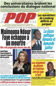 Une des journaux du samedi 02 mars 2024