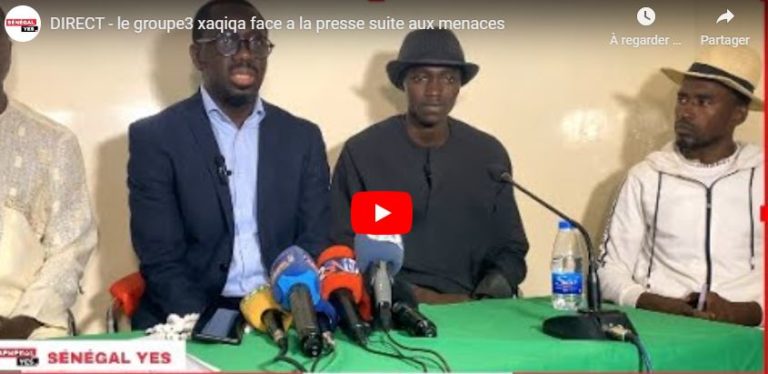 DIRECT - le groupe xaqiqa face à la presse le chroniqueur Mor Ndiaye fait des révélations sur serigne Moustapha Sy