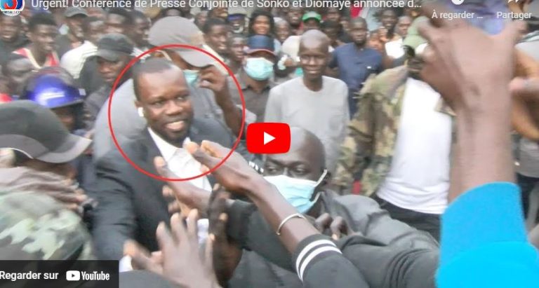 Urgent! Conférence de Presse Conjointe de Sonko et Diomaye annoncée dans quelques instants