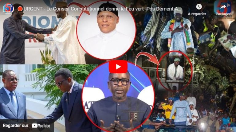 🛑URGENT - Le Conseil Constitutionnel donne le Feu vert -Pds Dément Amadou Ba -Combat Procuration