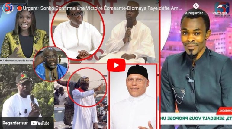 🛑Urgent• Sonko Confirme une Victoire Écrasante-Diomaye Faye défie Amadou Ba et répond ses Détracteur