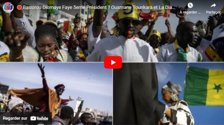🛑Bassirou Diomaye Faye 5eme Président ? Ousmane Tounkara et La Diaspora Jubilent les 60%