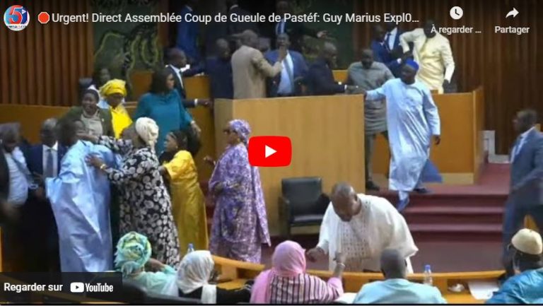 🛑Urgent! Direct Assemblée Coup de Gueule de Pastéf: Guy Marius Expl0se la Salle: Loi Amnistie