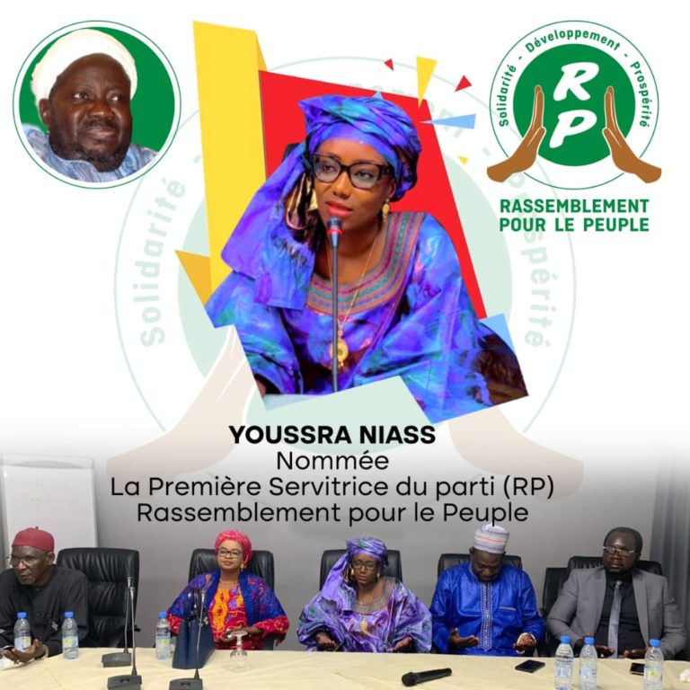 Rassemblement du peuple (Rp): Yousra Mamoun Niass à la tête parti