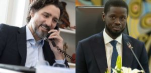 Canada : Les dessous de l'entretien téléphonique entre Bassirou Diomaye Faye et Justin Trudeau