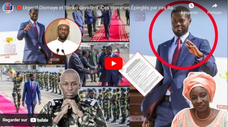 🛑Urgent! Diomaye et Sonko dévoilent -Ces Hommes Épinglés par ces Rapports -Capitaine Tourè -Biram So