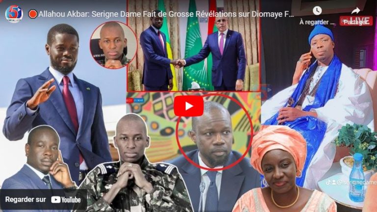 🛑Allahou Akbar: Serigne Dame Fait de Grosse Révélations sur Diomaye Faye -Guiss décés tik tokeuse…”