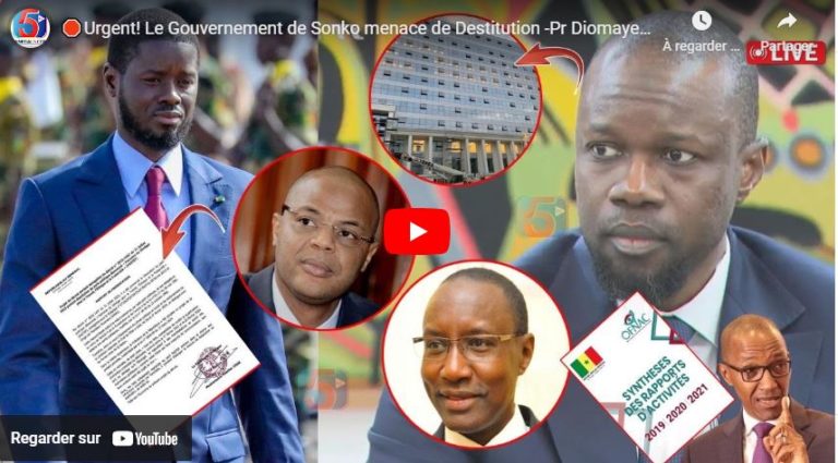 🛑Urgent! Le Gouvernement de Sonko menace de Destitution -Pr Diomaye prend ses Responsabilités -Abdou