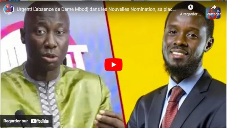 Urgent! L’absence de Dame Mbodj dans les Nouvelles Nomination, sa place à l’Assemblée: Arfan dévoile