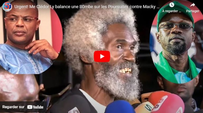 Urgent! Me Clédor Ly balance une B0mbe sur les Poursuites contre Macky Sall “ les Pistes…”