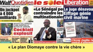 Découvrez les Unes des journaux sénégalais du mercredi 24 avril 2024