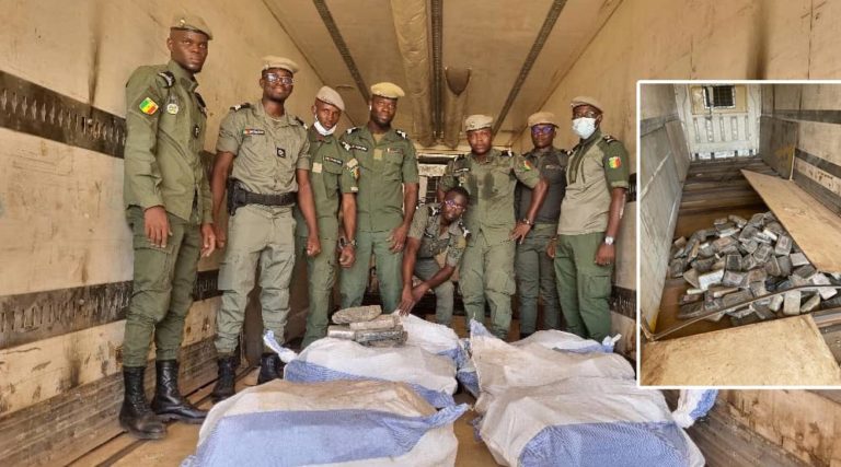 Trafic de drogue : Saisie record de 1137,6 kg de cocaïne à Kidira